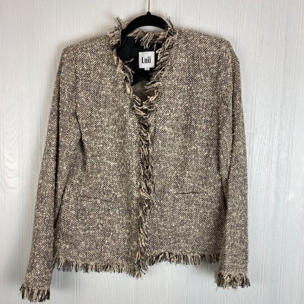 Luii tan jacket size‎ small